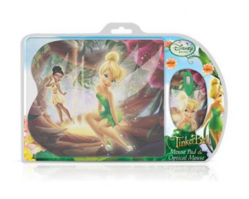 Мишка Disney Twin Pack Fairies : Optical Mouse + Mouse Pad DSY-TP7001