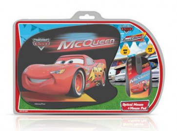 Disney Twin Pack Cars: Optical Mouse + Mouse Pad DSY-TP1001