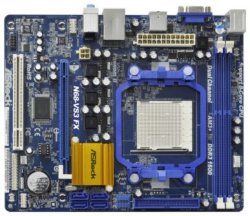 ASROCK N68-VS3 FX, GeForce 7025 / nForce 630a, AM3
