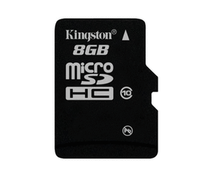 Флаш-карта KINGSTON, 8GB microSDHC, Class 10