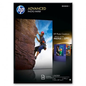 Фото Хартия HP Advanced Glossy Photo Paper-25 sht/A4/210 x 297 mm