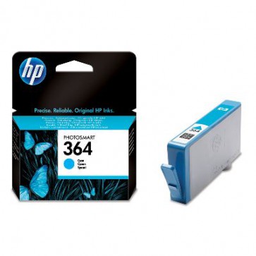 Консуматив HP 364 Cyan Original Ink Cartridge за мастиленоструен принтер
