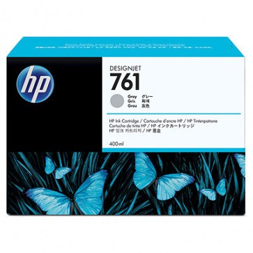 Консуматив HP 761 400-ml Gray Designjet Ink Cartridge за плотер