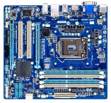 Gigabyte B75M-D3H B75 LGA1155