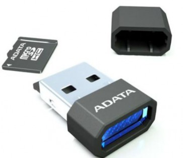 Флаш карта A-DATA, 32GB, microSDHC, Class 4, Reader