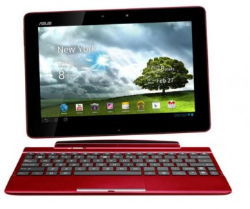 Таблет ASUS Transformer Pad TF300T, Tegra 3, 10.1", 1GB, 32GB, Android 4, Червен + Докинг станция Refurbished