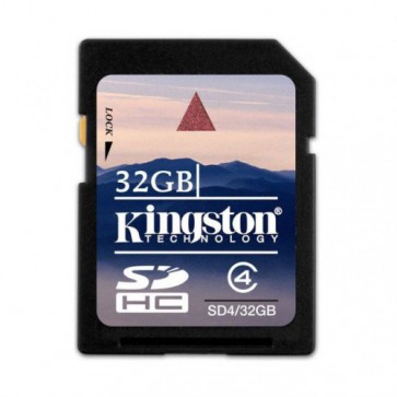 Флаш-карта KINGSTON, 32GB, SDHC, Class 4