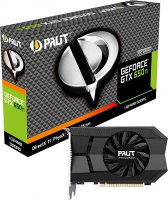 PALIT GeForce GTX 650TI OC(1024MB GDDR5)