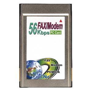 PCMCIA 56K FAX/MODEM 