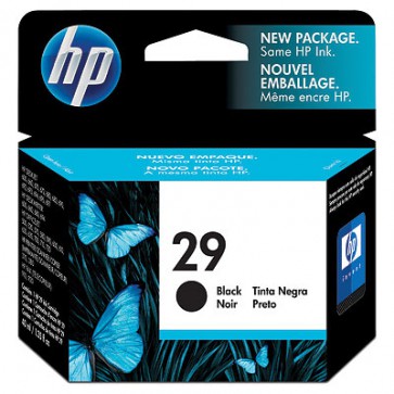  Консуматив HP 29 Black Inkjet Print Cartridge за мастиленоструен принтер