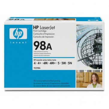 Консуматив HP 98A Black LaserJet Toner Cartridge 3a Лазерен Принтер