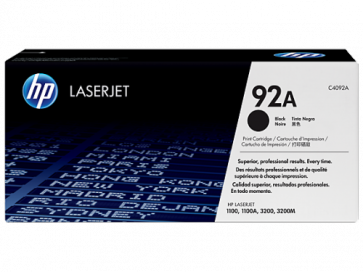 Консуматив HP 92A Black LaserJet Toner Cartridge 3a Лазерен Принтер