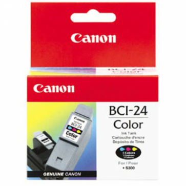 Консуматив Canon Canon BCI 24 - Ink tank yellow, cyan, magenta за мастиленоструен принтер