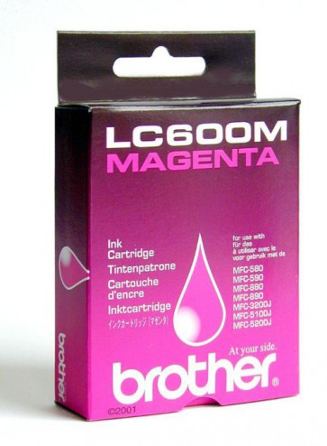 Консуматив Brother LC600M Magenta Ink Cartridge за мастиленоструен принтер