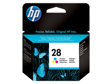 Консуматив HP 28 Tri-color Original Ink Cartridge за мастиленоструен принтер