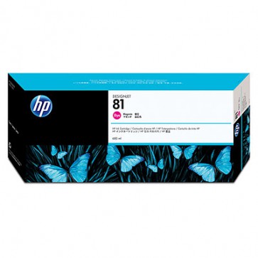 Консуматив HP 81 680-ml Magenta Dye Ink Cartridge за плотер  