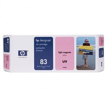 Консуматив HP 83 680-ml Light Magenta UV Ink Cartridge за плотер