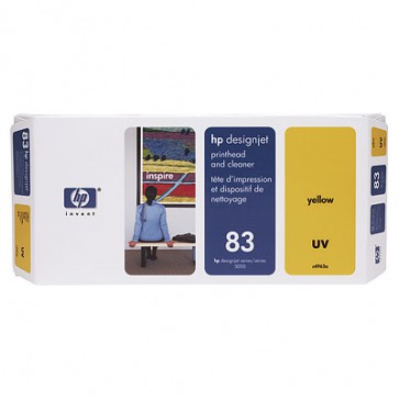 Консуматив HP 83 Yellow UV Printhead and Printhead Cleaner за плотер