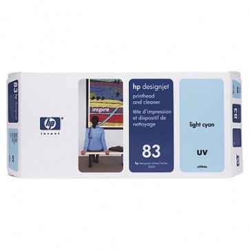 Консуматив HP 83 Light Cyan UV Printhead and Printhead Cleaner за плотер