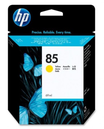 Консуматив HP 85 69-ml Yellow Ink Cartridge за плотер