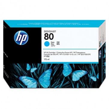 Консуматив HP 80 350-ml Cyan Ink Cartridge за мастиленоструен принтер