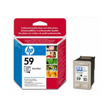 Консуматив HP 59 Gray Photo Inkjet Print Cartridge за мастиленоструен принтер