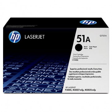 Консуматив HP 51A Black LaserJet Toner Cartridge за лазерен принтер