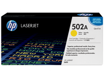 Консуматив HP 502A Color LaserJet Yellow Print Cartridge 3a Лазерен Принтер