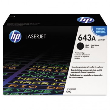Консуматив HP 643A Black LaserJet Toner Cartridge 3a Лазерен Принтер