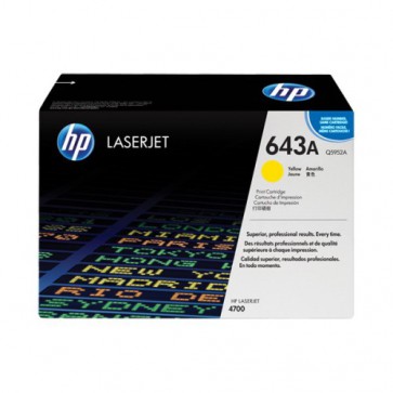 Консуматив HP Color LaserJet Q643A Yellow Print Cartridge 3a Лазерен Принтер