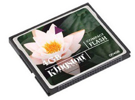 Флаш карта KINGSTON 4GB, CompactFlash
