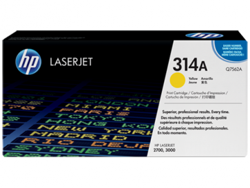 Консуматив HP 314A Yellow Original LaserJet Toner Cartridge за лазерен принтер