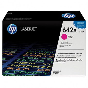 Консуматив HP 642A Magenta LaserJet Toner Cartridge за лазерен принтер