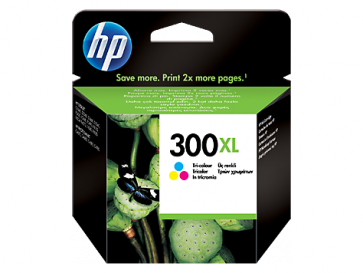 Консуматив HP 300XL High Yield Tri-color Original Ink Cartridge за мастиленоструен принтер