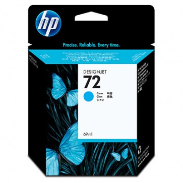 Консуматив HP 72 69-ml Cyan Ink Cartridge за плотер