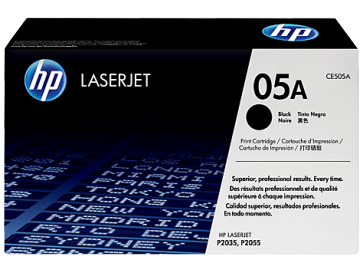 Консуматив HP 05A Black LaserJet Toner Cartridge за лазерен принтер