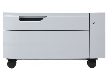 HP Color LaserJet 500-sheet Paper Feeder and Cabinet