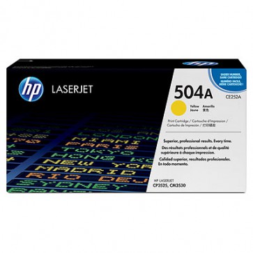 Консуматив HP 504A Yellow LaserJet Toner Cartridge за лазерен принтер
