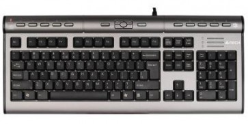 Клавиатура A4 Tech KL-7MUU X-Slim Audio Multimedia Keyboard