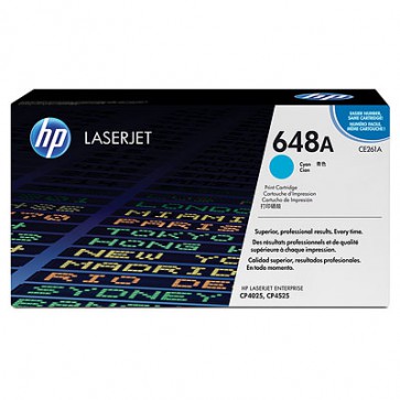 Консуматив HP 648A Cyan LaserJet Toner Cartridge за лазерен принтер