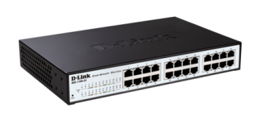 Суич D-LINK SWITCH DES-1100-24 24-port Fast Ethernet EasySmart switch