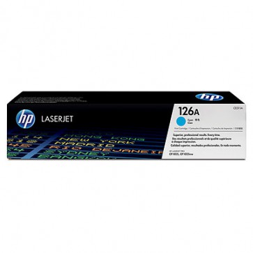 Консуматив HP 126A Cyan LaserJet Toner Cartridge за лазерен принтер