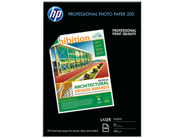 Консуматив HP Professional Glossy Laser Photo Paper 200 gsm-100 sht/A4/210 x 297 mm
