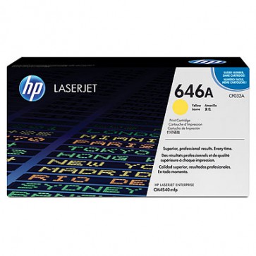 Консуматив HP 646A Yellow LaserJet Toner Cartridge за лазерен принтер