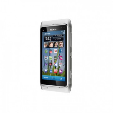 Мобилен телефон NOKIA, N8-00 BG, SILVER WHITE