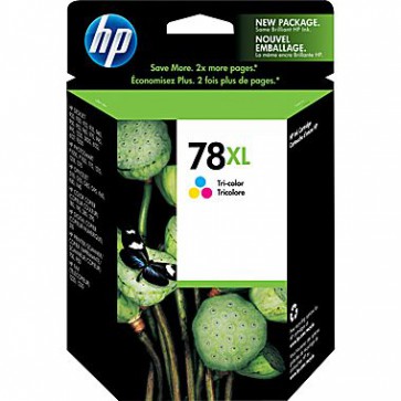 Консуматив HP 78XL High Yield Tri-color Original Ink Cartridge за мастиленоструен принтер