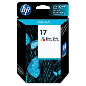 Консуматив HP 17 Tri-color Inkjet Print Cartridge за мастиленоструен принтер
