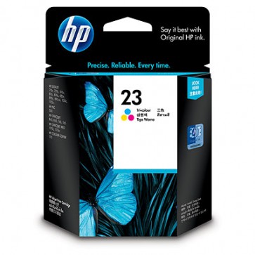 Консуматив HP 23 Tri-color Inkjet Print Cartridge за мастиленоструен принтер