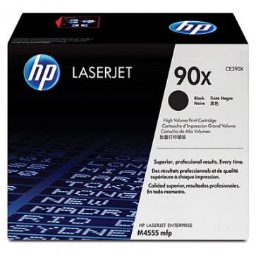 Консуматив HP 90X Black LaserJet Toner Cartridge за лазерен принтер