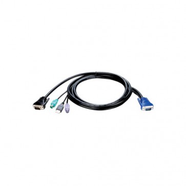 D-LINK DKVM-402 KVM PS / 2 USB Combo Cable Kit
